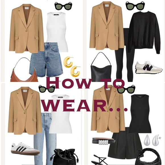 The Limited Lined Blazer, Camel, Sz XL - Picture 3 of 14